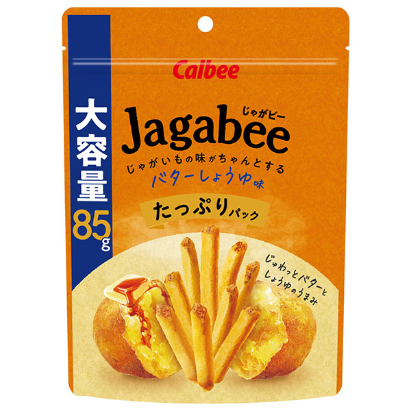 カルビー Jagabee(じゃがビー) バターしょうゆ味 85g×12袋入