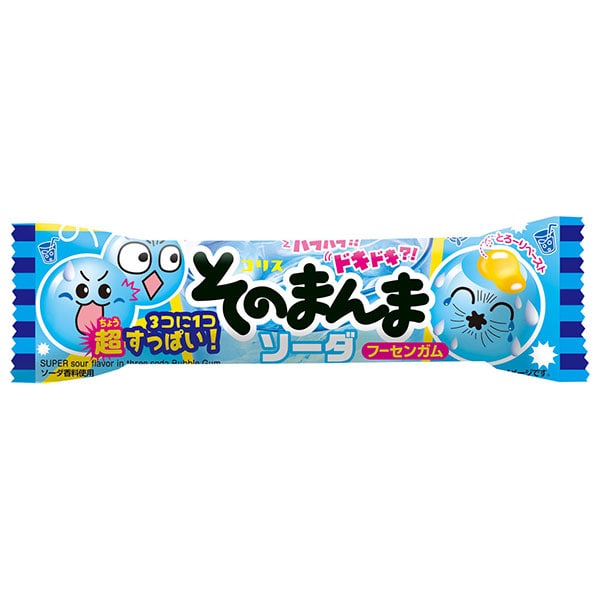 コリス そのまんまソーダガム 3個×40(20×2)個入×(2ケース)