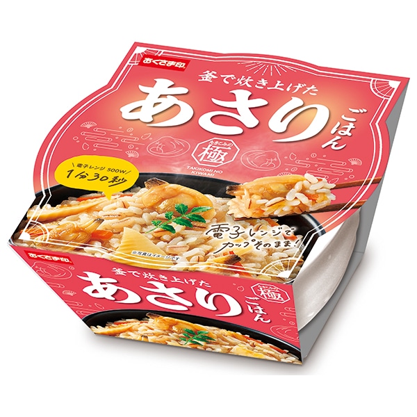 幸南食糧 たきこみの極 あさりごはん 180g×12個入×(2ケース)
