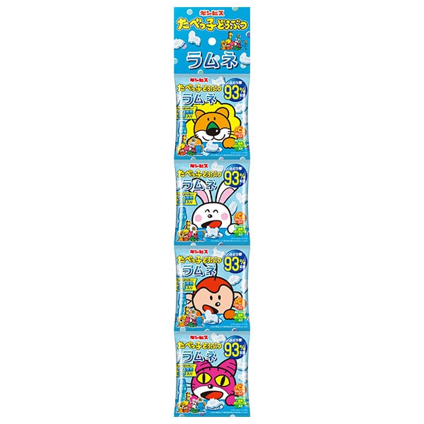 ギンビス たべっ子どうぶつ ラムネ 4連 36g(9g×4)×12個入