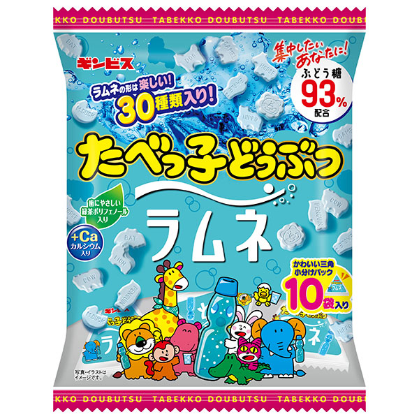 ギンビス たべっ子どうぶつ ラムネ 80g×12個入×(2ケース)