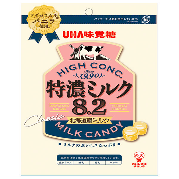 UHA味覚糖 特濃ミルク8.2 88g×6袋入