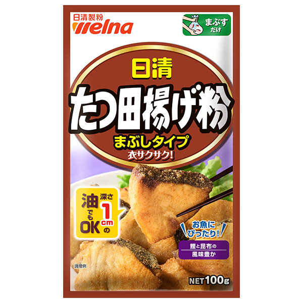 日清ウェルナ 日清 たつ田揚げ粉 まぶしタイプ 100g×12袋入