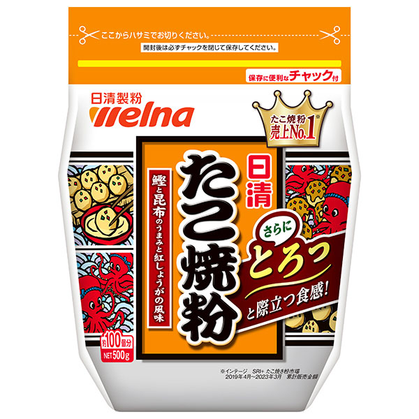 日清ウェルナ 日清 たこ焼粉 500g×12袋入