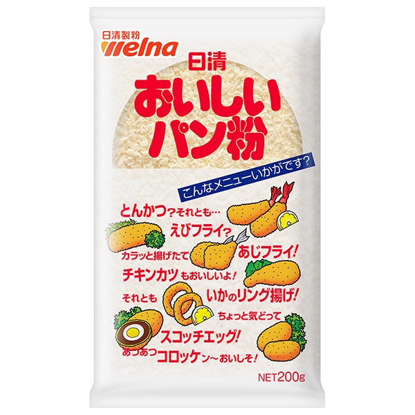 日清ウェルナ 日清 おいしいパン粉 200g×20袋入×(2ケース)