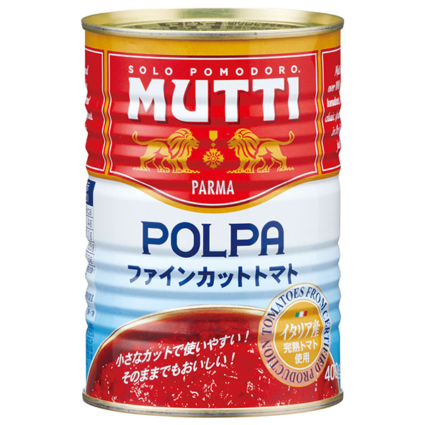 ムッティ MUTTI ファインカットトマト 400g缶×12本入