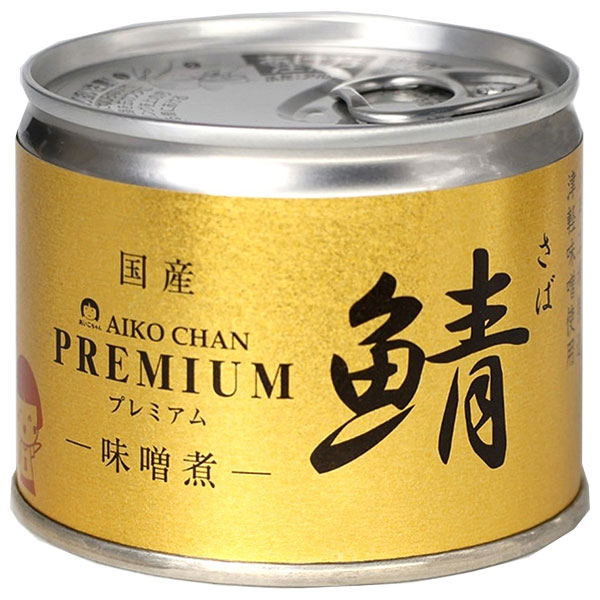伊藤食品 あいこちゃんプレミアム 鯖味噌煮 190g缶×24個入×(2ケース)