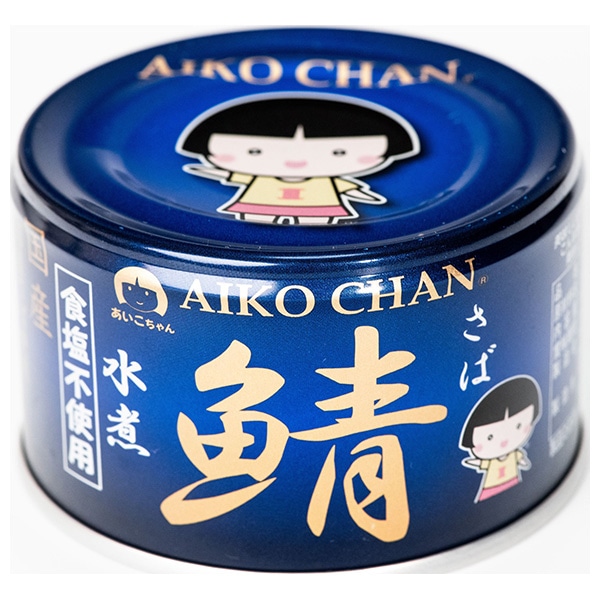 伊藤食品 あいこちゃん 青の鯖水煮 食塩不使用 150g缶×24個入