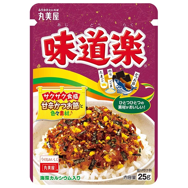 ネコポス 丸美屋 ふりかけ 味道楽 25g×10袋入
