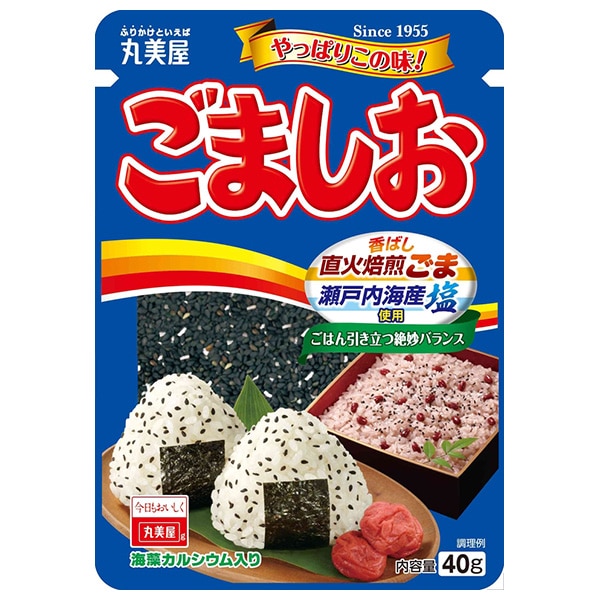丸美屋 ふりかけ ごましお 40g×10袋入