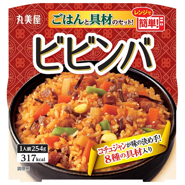 丸美屋 ビビンバ ごはん付き 254g×6個入×(2ケース)