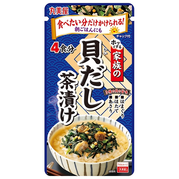 丸美屋 家族の貝だし茶漬け 25g×10袋入×(2ケース)
