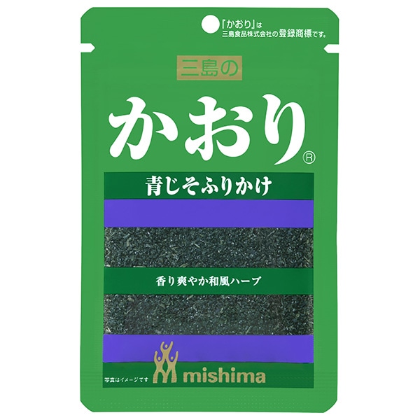 三島食品 かおり 青じそふりかけ 13g×15袋入×(2ケース)