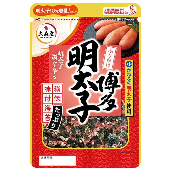 ネコポス 大森屋 かねふく明太子ふりかけ 35g×10袋入