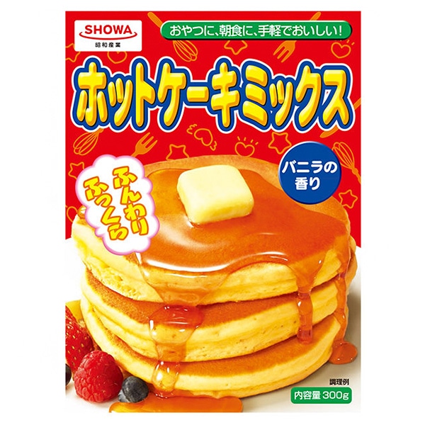 昭和産業 (SHOWA) ホットケーキミックス 300g×20箱入×(2ケース)
