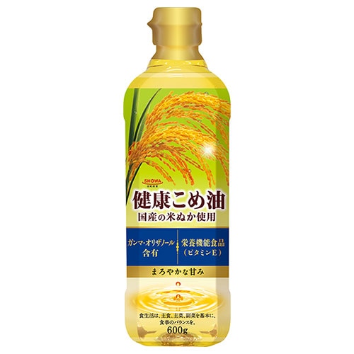 昭和産業 (SHOWA) 健康こめ油 600g×10本入