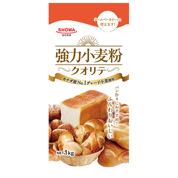 昭和産業 (SHOWA) クオリテ(強力小麦粉) 1000g×15袋入