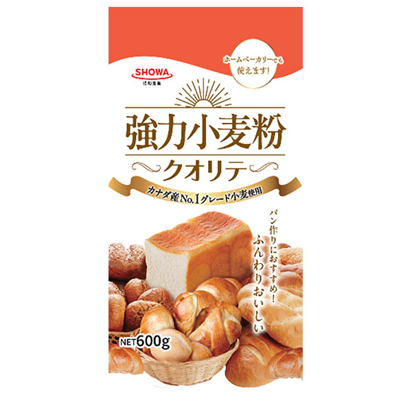 昭和産業 (SHOWA) クオリテ(強力小麦粉) 600g×20袋入