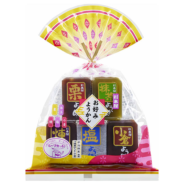 杉本屋製菓 お好みようかん 320g(40g×8個)×12袋入×(2ケース)