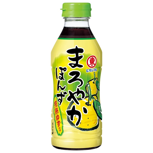 ヒガシマル醤油 まろやかぽんず 400mlペットボトル×12本入