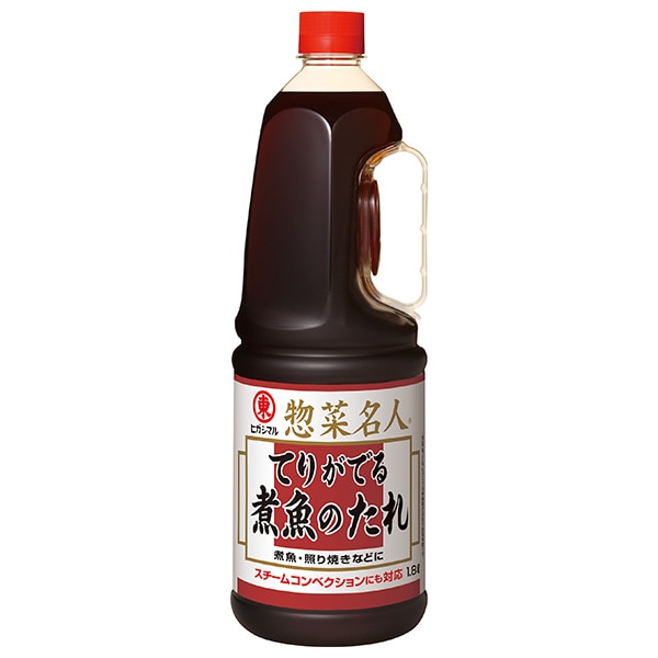 ヒガシマル醤油 てりがでる 煮魚のたれ ハンディ 1.8L×6本入×(2ケース)