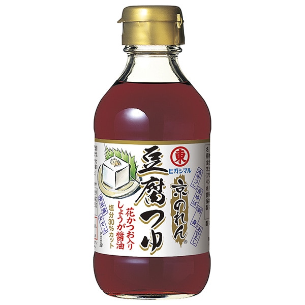 ヒガシマル醤油 京のれん 豆腐つゆ 200ml瓶×12本入×(2ケース)