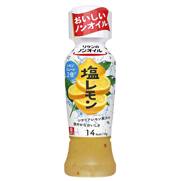 理研ビタミン リケンのノンオイル 塩レモン 190mlペットボトル×12本入