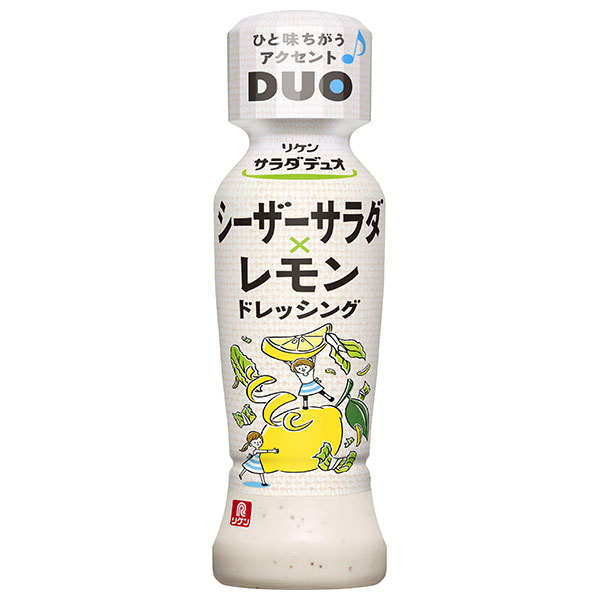 理研ビタミン リケン サラダデュオ シーザーサラダレモンドレッシング 190mlペットボトル×12本入