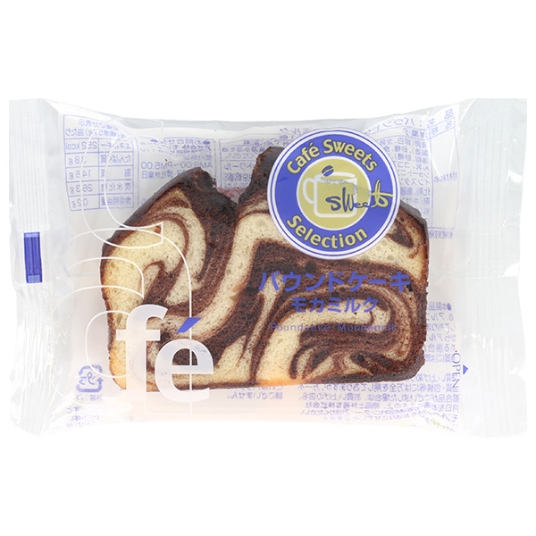 モントワール カフェパウンドケーキ モカミルク 1個×6袋入×(2ケース)
