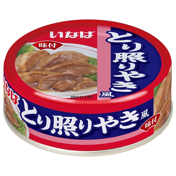 いなば食品 とり照りやき風 75g×24個入×(2ケース)