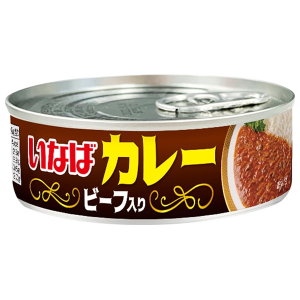 いなば食品 いなばカレー ビーフ入り 100g缶×24個入×(2ケース)