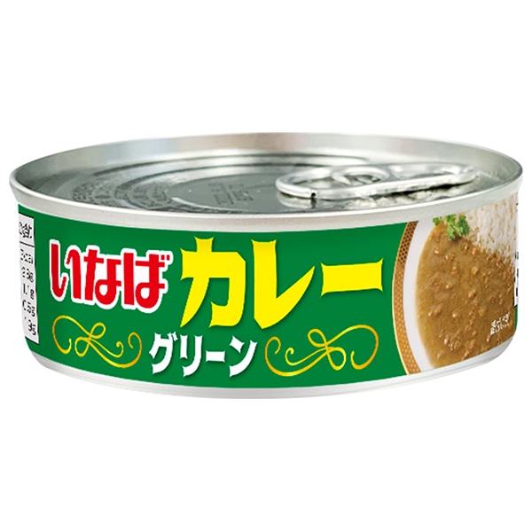 いなば食品 いなばカレー グリーン 100g缶×24個入×(2ケース)