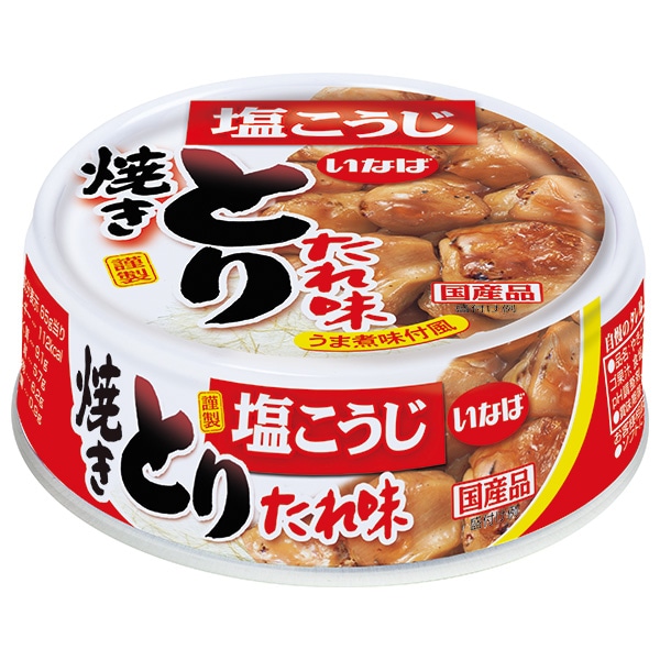 いなば食品 焼きとり たれ味 65g×24個入