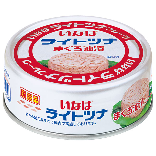 いなば食品 ライトツナフレーク まぐろ油漬 70g×24個入×(2ケース)