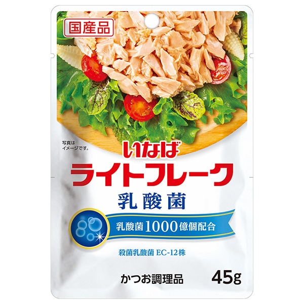 いなば食品 乳酸菌 ライトフレーク 45g×24(12×2)袋入×(2ケース)
