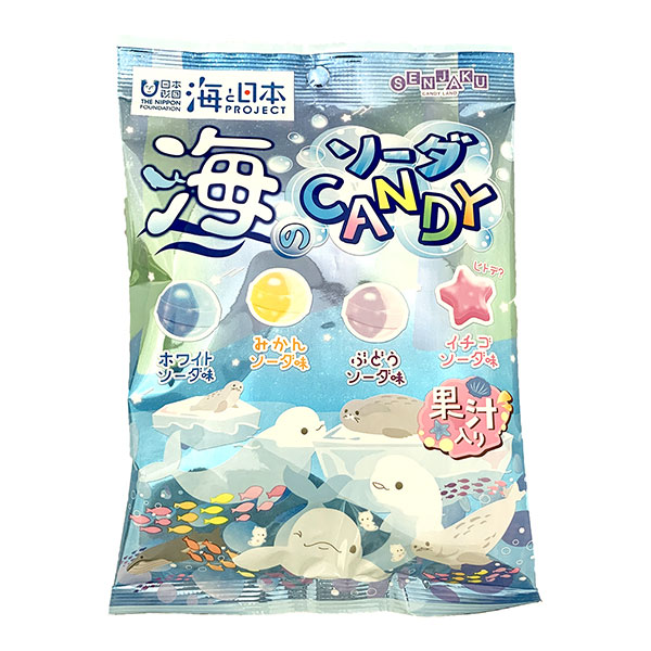 扇雀飴本舗 海のソーダCANDY 80g×10袋入