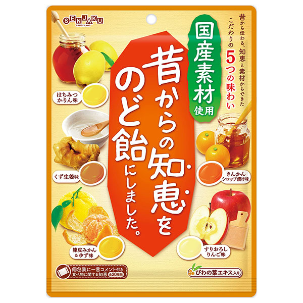 扇雀飴本舗 昔からの知恵をのど飴にしました。 92g×10袋入 メーカー 問屋直送