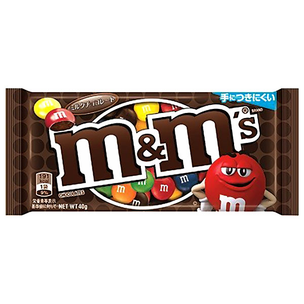 マースジャパン M&M’S(エム&エムズ) ミルクチョコレートシングル 40g×12個入×(2ケース)