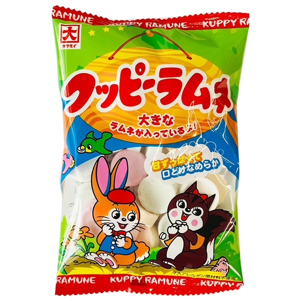 カクダイ製菓 クッピーラムネ 64g×20袋入×(2ケース)