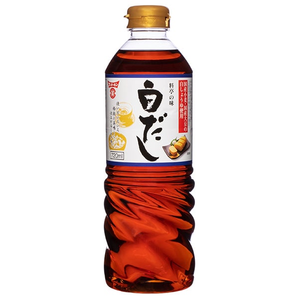 フンドーキン 料亭の味 白だし 720mlペットボトル×6本入×(2ケース)