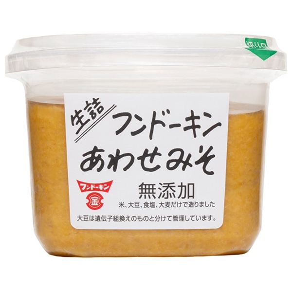 フンドーキン 生詰 あわせみそ 無添加 850g×6個入×(2ケース)