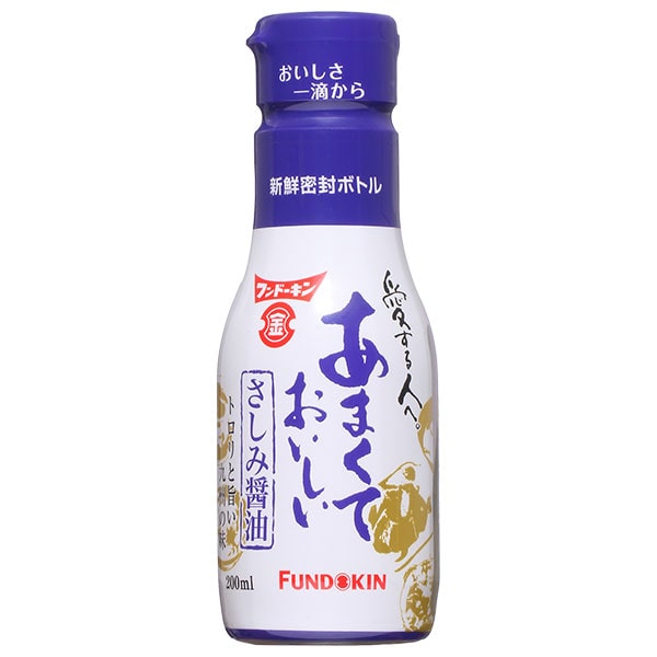 フンドーキン あまくておいしいさしみ醤油 200ml×12本入