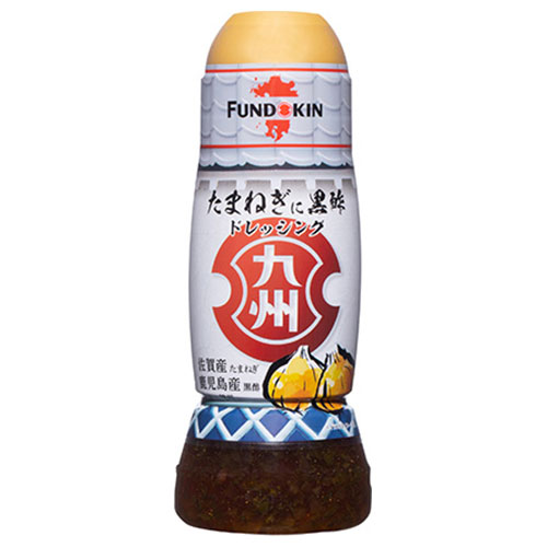 フンドーキン 九州ドレッシング たまねぎに黒酢 270ml×12本入