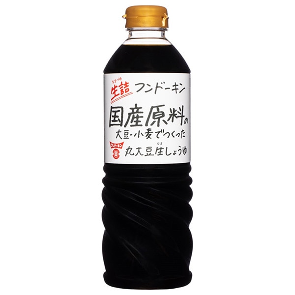フンドーキン 生詰 国産原料の大豆・小麦でつくった丸大豆生しょうゆ 720ml×12(6×2)本入