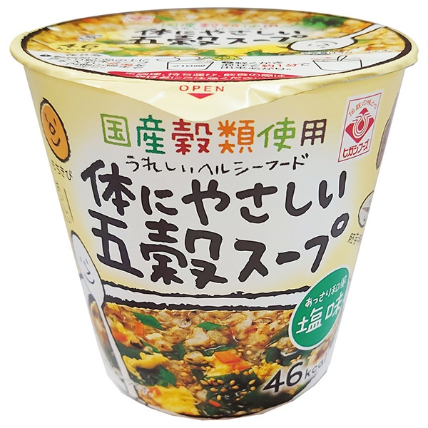 ヒガシマル カップ体にやさしい五穀スープ 13g×12個入