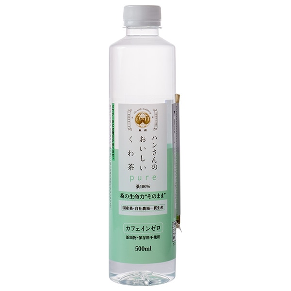 桑郷 ハンさんのおいしいくわ茶 500mlペットボトル×24本入