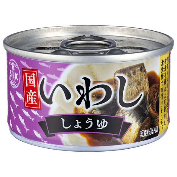 信田缶詰 いわししょうゆ 国産いわし使用 80g缶×24個入×(2ケース)