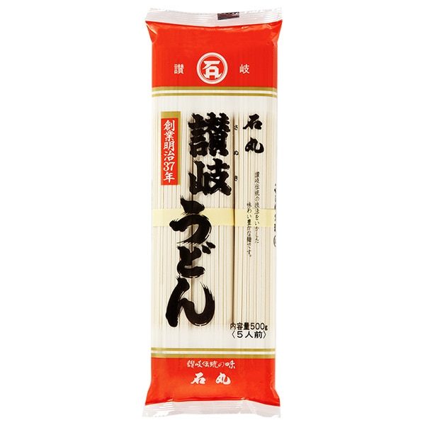 石丸製麺 讃岐うどん 500g×20袋入×(2ケース)