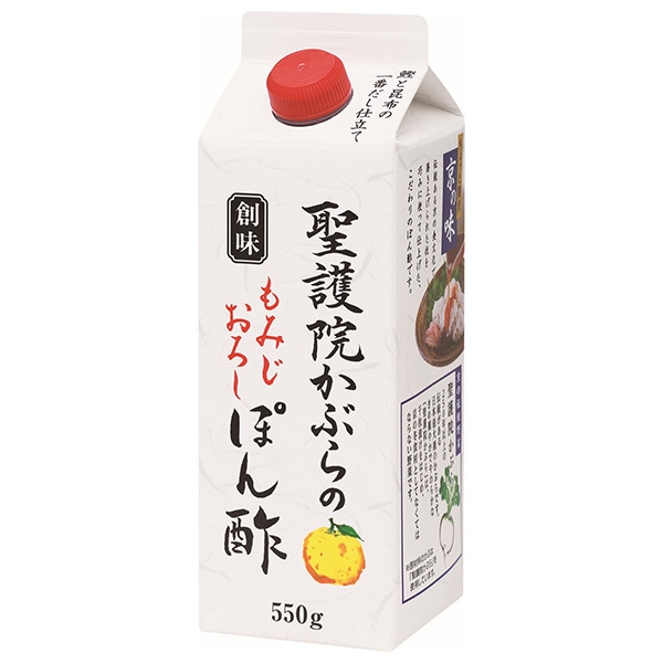 創味食品 創味 聖護院かぶらのもみじおろしぽん酢 550g紙パック×6本入