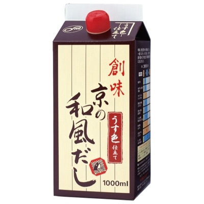 創味食品 創味 だしのきいたまろやかなお酢 1000ml紙パック×6本入